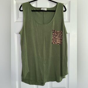 Leopard Pocket Tank